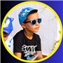Sonic The Hedgehog Lunettes de Soleil et Casquette pour Garçons, Lunettes de Soleil Design Sonic Protection UV, Casquette D'été 