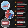 Marvel Spiderman Maillot de Bain Garçon, Maillot de Bain Protection UV, Ensemble de Natation Une Pièce, T-Shirt et Pantalon de B