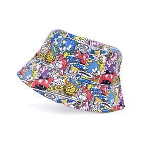 Sonic the Hedgehog Bob Enfant | Filles Garçons Comic Book Knuckles Doctor Eggman Villain Tails Personnages Sun Cap | Films Jeux