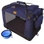 PETPROVED Caisse de Transport Chien Cage de Transport pour Chien Chat Niche Sac de Transport pour Chiens Caisse Transport Voitur