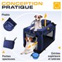 PETPROVED Caisse de Transport Chien Cage de Transport pour Chien Chat Niche Sac de Transport pour Chiens Caisse Transport Voitur