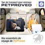 PETPROVED Caisse de Transport Chien Cage de Transport pour Chien Chat Niche Sac de Transport pour Chiens Caisse Transport Voitur