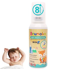 Lotion Anti-Moustiques pour Bébés et Adultes (Sans Parfum) - 8 heures de protection contre les moustiques tigres