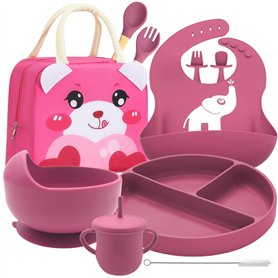 BRANCY Ensemble de sevrage pour bébé avec bavoir réglable