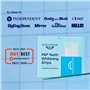 MySweetSmile Bandes Blanchissantes Dents PAP - Sans Danger pour l'Émail, Sans Sensibilité - Sans Peroxyde - Approuvées par les D