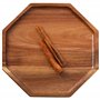 IQOUNIX Plateau en bois bio - Plateau à fromage