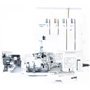 Surjeteuse Jaguar 935D, Machine à Coudre Overlock, Comprend un Grand Paquet d'Accessoires