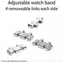 CasiOak GA2100 Bracelet de montre en métal et boîtier Mod Kit d'accessoires compatibles avec les montres Casio G-Shock GA2100/GA