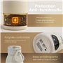 LittLoo Chauffe-Biberon Nomade Portable Sans Fil – 500 ml - USB-C & Charge Rapide DC – Température Réglable –Idéal pour Lait Mat