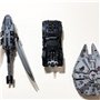 3Dudes & Dad Support mural compatible avec LEGO® Technic Batman Batmobile™ – Crochet de rangement conçu sur mesure pour l'ensemb