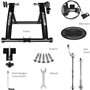home trainer velo Support D'entraînement Portable For Vélo D'intérieur, Entraîneur De Vélo Turbo Pliable, 6 Vitesses, Résistance