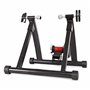 CFDZCP Home Trainer Velo Entraîneur De Vélo D'intérieur, Support D'entraînement Turbo Pliable À Magnétorésistance, Cadre Station