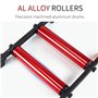 home trainer velo Support D'entraînement De Vélo De 24 À 29 Pouces, Plate-forme D'équitation À Roulettes For Vélo D'intérieur, P