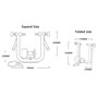 home trainer velo Turbo Trainer For Vélo, Support Stationnaire Magnétique For Vélo For Conduite En Intérieur Avec Roue De Réduct