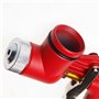 ORAZIO Pistolet à Crépir Pneumatique 1-1/2 Gallon avec Tasse en Aluminium et 3 Buses, Pistolet à Peinture Texturée Alimentation 