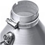 ORAZIO Pistolet à Crépir Pneumatique 1-1/2 Gallon avec Tasse en Aluminium et 3 Buses, Pistolet à Peinture Texturée Alimentation 