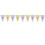 Procos 1 guirlande fanions Peppa pig multicolore taille unique