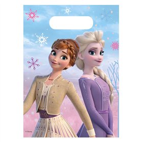 Procos - Party Loot Bags Disney Frozen II Wind Spirit Sacs Cadeaux Bonbons 6 Pièces Lot de 1) 94074