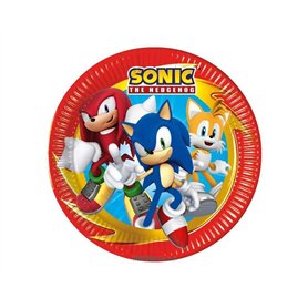 Procos Sonic The Hedgehog Lot de 8 assiettes 23 cm