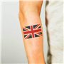 GamTelightpe Tatouage Drapeau Français en forme de Coeur Tatouages Temporaire Ierméable Pour Coupe du Monde Jeux de Euro Footbal