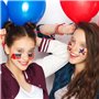 GamTelightpe Tatouage Drapeau France Drapeau Français Tatouages Temporaire Imperméable Pour Coupe du Monde Jeux de Euro Football
