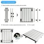 TIYASTUN Table Pliante Camping Table Pliante Exterieur Table Pliable Exterieur, Table Pique Nique Pliante Aluminium Petite Table