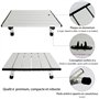 TIYASTUN Table Pliante Camping Table Pliante Exterieur Table Pliable Exterieur, Table Pique Nique Pliante Aluminium Petite Table