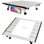 TIYASTUN Table Pliante Camping Table Pliante Exterieur Table Pliable Exterieur, Table Pique Nique Pliante Aluminium Petite Table