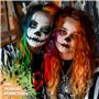 blanc et rouge I Parfait deguisement halloween femme et fille I Accessoi