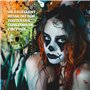 Festicy Craie pour cheveux I 6 couleurs Halloween noir, blanc et rouge I Parfait deguisement halloween femme et fille I Accessoi