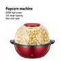 zenggp Petite Machine à Pop-Corn électrique De 3,6 L avec Agitateur Et Couvercle Transparent Multi-usages, Chauffage Rapide Et U