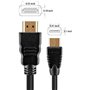 DragonTrading Câble HDMI pour appareils photo reflex numériques Nikon