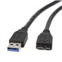 Dragon Trading® Câble USB 3.0 pour disque dur portable Western Digital/WD/Seagate/Clickfree/Toshiba/Samsung Longueur 50 cm