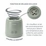 Nuvita 1163 Warm’n’Mix Chauffe-biberon Portable à batterie avec Fonction de Chauffage et de Mélange – Chauffage Rapide en 3 Minu