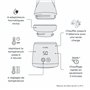 Nuvita 1163 Warm’n’Mix Chauffe-biberon Portable à batterie avec Fonction de Chauffage et de Mélange – Chauffage Rapide en 3 Minu