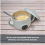 Nuvita 1980 Pappa'n'Go Chauffe-nourriture Portable pour Bébé – Rechargeable, Étanche, avec Contrôle Intelligent de la Températur