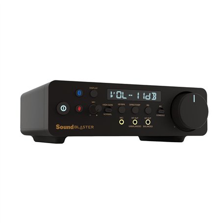 CREATIVE Sound Blaster X5 Hi-res 32-bit/384 kHz Convertisseur numérique-analogique USB Externe avec bi-ampli Casque Xamp entière