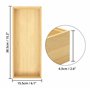 Winter Shore Rangement Couvert en Bambou [Lot de 2] - Range Couvert Tiroir Empilable pour Cuisine & Garde-Manger - Boite Rangeme