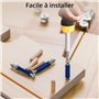 Winter Shore Vis Assemblage Meuble de Tailles Assorties [Lot de 90] - Ferrures d'Assemblage & Verrouillage 3-en-1 pour Meubles -