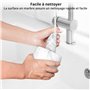 Winter Shore Ensemble Mortier Pilon Cuisine en Marbre - Mortier Cuisine avec Bol Broyeur Gris en Pierre de 10 x 10,5 cm, 250 ml,