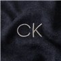 Calvin Klein Chandail À Col Rond pour Hommes Marine Chiné - M