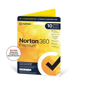 Norton 360 Premium 2022 Antivirus software for 10 Devices