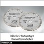 Powerplus Rainureuse Murale POWX0650 - Rainureuse à Maçonnerie de 1800 W - Fraise à Rainurer avec Lames de Scie de ø 150 mm - Ou