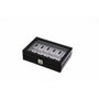 Davidt's - 378812.01 - Coffret Montre Mixte adulte pour 12 montres "Chrome" - Noir
