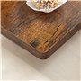 ACAZA Tour de service en 3 parties, Set de service, Vintage Brown