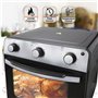 MaxxHome Mini Four à Air Chaud Electrique - Friteuses à air sans Huile - Four posable - Température Réglable - Capacité 28L - 16