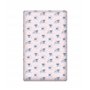 AYMAX Parure de Lit Stitch 3 Pièces Rose, 100% Coton, Housse de Couette 140x200 cm + Taie d'oreiller 65x65 cm et Drap-Housse 90x