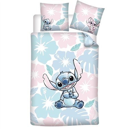 Parure de Lit Stitch Flowers 1 Personne