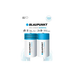 Blaupunkt Lot de 2 Piles Zinc Carbon Essential D sous Blister