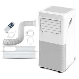 Climatiseur mobile réversible chaud/froid 9000BTU - 2.9KW avec télécommande et fonction Wifi